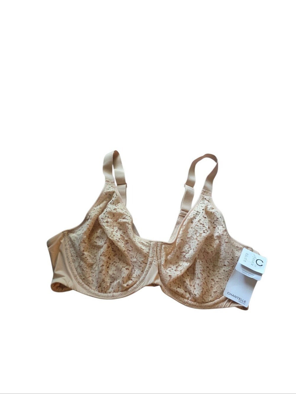 chantelle bra extreme softness easy feel size 42C nwt
